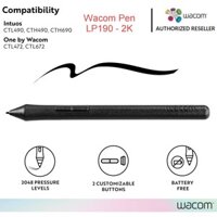 Bút Wacom Pen 2K - LP190 Không Dùng Pin, 2048 Lực Nhấn, Tương Thích Bảng Vẽ CTL490, CTH490, CTH690, CTL472, CTL672