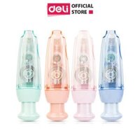 Bút Xóa Băng Xoá Kèo Dạng Bút Nút Bấm Tiện Dụng 6M Deli - Phù Hợp Cho Học Sinh Văn Phòng - VR5 - Xanh Lá