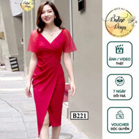 Butino Shop váy ôm đầm ôm B221 chất liệu cao cấp thiết kế tinh tế phù hợp đi tiệc hoặc dạo phố