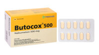 Butocox 500mg trị viêm và đau do viêm khớp dạng thấp và viêm xương khớ  – CÔNG TY CỔ PHẦN NHÀ THUỐC NHÂN DÂN – PHƯỢNG HOÀNG