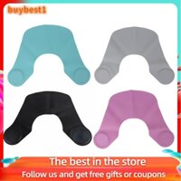 Buybest2 Hair Cutting Collar  Easy Store Strong Toughness Salon Soft Silicone Keep Clothes Clean Waterproof for Coloring Barber Shop