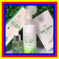 bv Bộ sản phẩm serum và sữa rửa mặt Ric skin cc