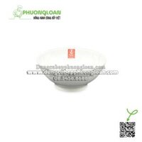 BV007-7 Tô phở cạn 7 (Trắng trơn)