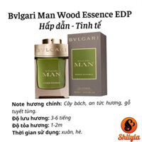 Bvlgari Man Wood Essence - Nước Hoa Nam chiết 10ml Chính Hãng