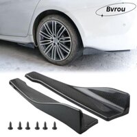 Bvrou Ốp Lưng Ô Tô Spoiler Môi Sau, Bộ Chia Cánh Gió Khuếch Tán Váy Bên Xe Thanh Cản, Phụ Kiện Ô Tô Phần Mở Rộng Sợi Carbon ABS Góc Ô Tô Bảo Vệ Cản Xe Ô Tô