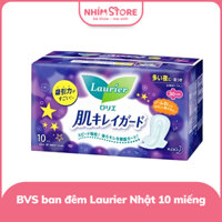 BVS ban đêm Laurier 10 miếng