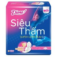 BVS Diana Combo 6 Gói ST Siêu Siêu Mỏng 0.1 8 Miếng.