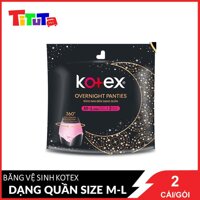 Bvs Kotex đêm dạng quần ML2 miếng