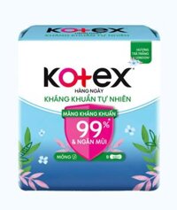 BVS KOTEX Hàng Ngày Kháng Khuẩn Tự Nhiên 8X48