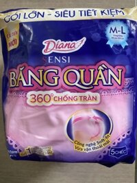 BVS SENSI DẠNG QUẦN GÓI 5 MIẾNG SIZE M-L