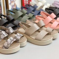 BW-Giày Sandal Brook.lyn Nữ đế cao 5cm khóa gài nhựa cao cấp