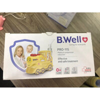 B.WELL SWISS PRO-115 - Máy xông khí dung B WELL người lớn và trẻ em (Chính hãng BWell - Thụy Sĩ)