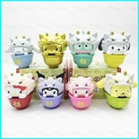 Bx 8 Chiếc Sanrio Nhân Vật Hành Động Zhaofu Longjin series Kuromi Cinnamoroll Hello Kitty Mô Hình Búp Bê Đồ Chơi
