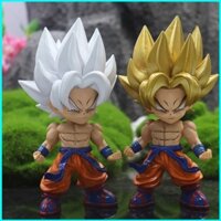 By Dragon Ball Nhân Vật Hành Động Siêu Saiyan Son Goku Q Phiên Bản Mô Hình Búp Bê Đồ Chơi Dành Cho Trẻ Em Xe Trang Trí Bộ Sưu Tập 3