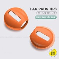 {BY8 Electronics} [ ᴄᴀꜱᴇ ᴀɪʀᴘᴏᴅ ] Combo 2 Nút Cao Su Silicon Siêu Mỏng Bọc Tai Nghe Airpods 1 2 Vẫn