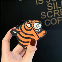 {BY8 Electronics} Ốp Airpod 1/2 Hổ Vằn, Vỏ bảo vệ Airpods, Case Airpods mẫu mã Cute kèm móc khóa Ốp