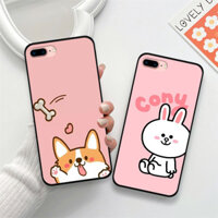 {BY8 Electronics} Ốp lưng iphone 7 plus/ 8 plus hình thỏ, khủng long cute đáng yêu