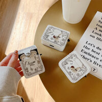 {BY8 Electronics} Vỏ Đựng Ốp Case Airpod Hoa Hồng Và Hoa Ly Bảo Vệ Tai Nghe Không Dây Chống Va Đập