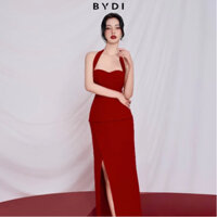 [BYDI DESIGN] Set Áo Yếm Kèm Chân váy đắp chép xẻ tà gợi cảm, hiện đại - Molin Set