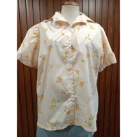 [BYMO PASS] Thanh lý Áo sơ mi tay phồng - Size L