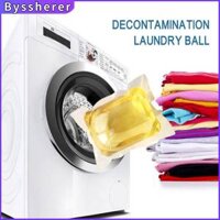 Byssherer 10 Hạt Giặt Chất Tẩy Rửa Dạng Viên Nang Lỏng Máy Giặt Bột Xà Phòng Giặt Bóng Giặt Nước Hoa