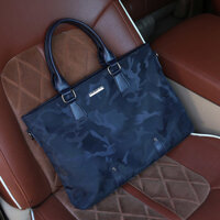 C c0906 Ngụy Trang Vải Oxford Nam Túi Xách Công Sở Cặp Ba Lô Máy Tính Dung Tích Lớn Một Vai Messenger Túi Chống Thấm Nước May Chỉ Thủ Công Thoải Mái