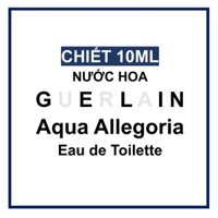 C hiết 10ml - Nước hoa Aqua Allegoria Mandarine Basilic Nettare di Sole Flora Salvaggia Limon Verde Herba Fresca Pera