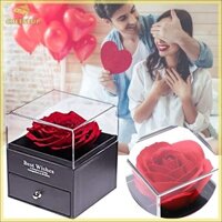 [C] Hoa hồng vĩnh cửu đích thực quyến rũ màu đỏ bất tử, Mẹ, Vợ, Bạn gái, Ngày của Mẹ, Ngày Giáng sinh, Quà tặng sinh nhật Mới