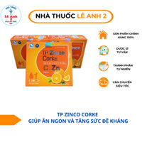 C + Kẽm DẠNG ỐNG CHO TRẺ EM TĂNG SỨC ĐỀ KHÁNG - ĂN NGON - TP Zinco Corke