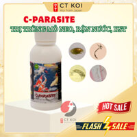 C Parasite - Diệt Trùng Mỏ Neo, Rận Nước, Sán Da, Sán Mang Trên Cá Koi, Cá Vàng Hiệu Quả 100ml - Dùng cho 150 khối nước
