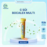 C Sủi BOCALEX MULTI - Bổ Sung Vitamin, Khoáng Chất Giúp Tăng Đề Kháng (Tuýp / 20 Viên) Dược Hậu Giang