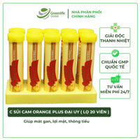 C Sủi Cam Orange Plus Đại Uy tuýp 20 viên sủi 3g