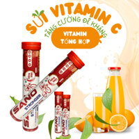 C sủi tăng cường đề kháng sano stronger,bổ sung vitamin C vị thơm ngon dễ uống