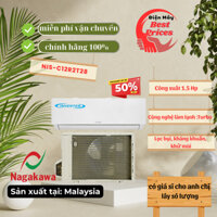 C12R2T28 Máy lạnh Nagakawa Inverter 1.5 HP NIS-C12R2T28