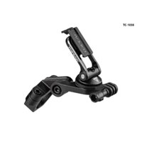 (C13-6) Pát gắn đồng hồ kèm đèn dưới, gắn ghidong xe đạp, hiệu Topeak TC1038 Ridecase Mount Handlabar