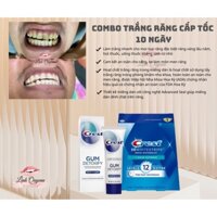 [C15A3] Miếng dán trắng răng Crest 3D White tẩy trắng răng 1 GÓI CHÍNH HÃNG