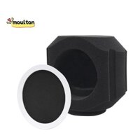 C5 Micrô Tấm chắn gió Bộ lọc âm thanh Bình ngưng chuyên nghiệp Mic Studio Miếng bọt biển Vỏ bảo vệ cách âm