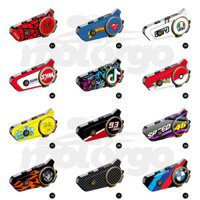 C50 Xe Máy Bluetooth Mũ Bảo Hiểm Tai Nghe V5.3 Đèn Ba Màu Tai Nghe IPX6 Chống Nước Hỗ Trợ Kết Nối 2 Điện Thoại Cùng Thời Gian