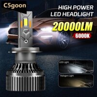 C5goon 1 Đèn Pha LED Ô Tô H1 H8 H11 HB3 HB4 9005 9006 H4 H7 Đèn LED 6000K Đèn LED Tự Động Chạy Bóng Đèn DC 12V 35W D1F6
