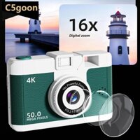 C5goon HD Retro Camera Kỹ Thuật Số 16x Zoom Kỹ Thuật Số Video WIFI Truyền Không Dây Mini Camera Chụp Ảnh F7K8