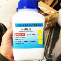 C6H17N3O7 - Ammonium Citrate Tribasic 500g hoá chất thí nghiệm....