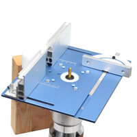 C8 Woodworking Engraving Machine Set Inverted Plate & Aluminum Milling Surface Plate & Backrest & Push Rule Aluminum All