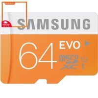 c8bc Thẻ Nhớ MicroSD Samsung 64GB - Class10 - Hàng nhập khẩu - Bảo Hành 5 năm