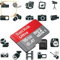 c8bc Thẻ nhớ SanDisk 16GB – SanDisk Ultra MicroSD – Hàng nhập khẩu – Bảo hành 5 năm – Kèm Adapter