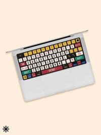 C9 Skinat Cho Bookairm2 Bàn Phím Màng Apple PC Bàn Phím Bảo Vệ Màng Pro Keyboard Sticker