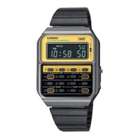 CA-500WEGG-9BDF | Đồng Hồ Casio | Data Bank | Dây Kim Loại | Có Máy Tính | Pin 5 Năm