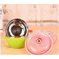 Ca ăn mì, ăn trái cây có nắp đậy