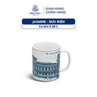 Ca Bia Sứ Cao Cấp Minh Long 0.36L - Jasmine - Bưu Điện