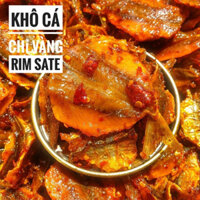 CÁ CHỈ VÀNG SỐT TỎI ỚT hộp 300G/500GR/1KG