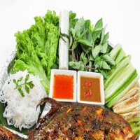 Cá Chim Trắng Nướng Sốt Hồ Tiêu (Con 1,2kg - 1,3kg)